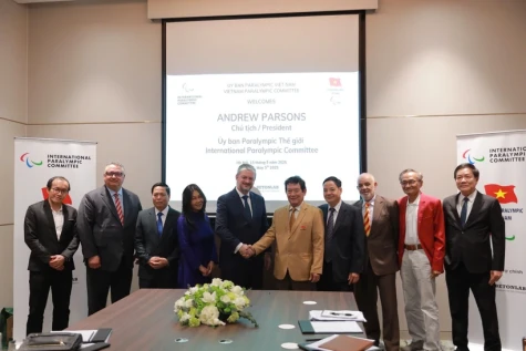 Vietnam seeks IPC's greater support for paralympic development