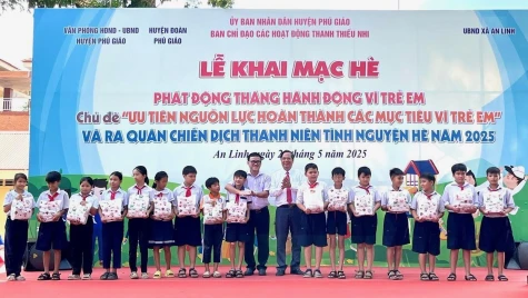 Huyện Phú Giáo: Phát động Tháng hành động vì trẻ em