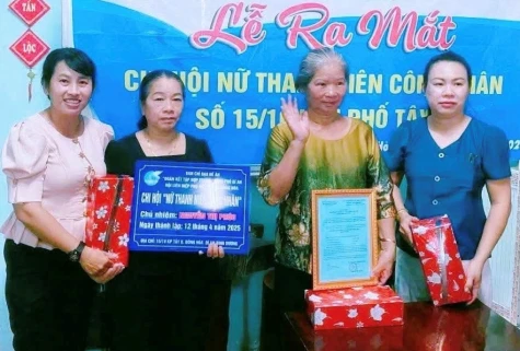 Hội Liên hiệp Phụ nữ phường Đông Hòa (TP.Dĩ An): Ra mắt thêm một chi hội nữ công nhân nhà trọ