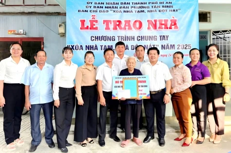 Phường Tân Bình: Hoàn thành xóa nhà tạm, nhà dột nát