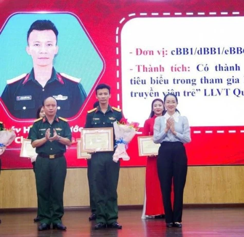 Thượng úy Huỳnh Phước Thành -Chính trị viên năng động, trách nhiệm