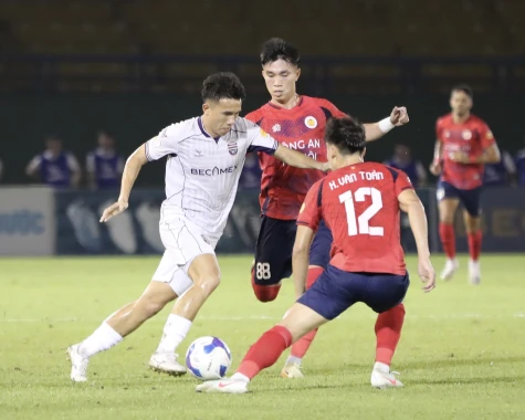 Becamex Bình Dương thua ngược CAHN 1-3 đầy đáng tiếc
