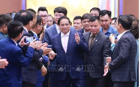 Prime Minister Pham Minh Chinh on May 31 attended the launch of the National Legal Portal