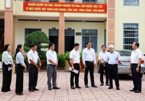 Bí thư Tỉnh ủy Nguyễn Văn Lợi: Phú Giáo cần chuẩn bị tốt các điều kiện để vận hành các xã mới