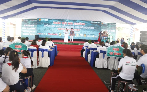 Lan tỏa mạnh mẽ thông điệp chống ô nhiễm nhựa