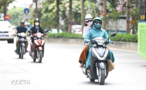 Thời tiết ngày 7-6: Nắng nóng gay gắt diện rộng, có nơi trên 38 độ C