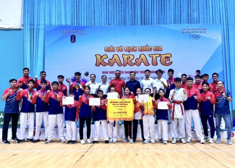 Karate Bình Dương ghi dấu ấn