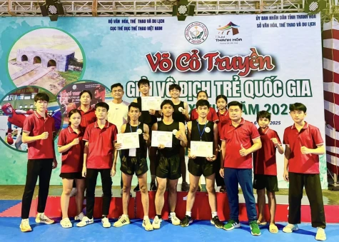 Giải vô địch trẻ Võ cổ truyền quốc gia lần thứ 26 năm 2025: Bình Dương đạt được 3 huy chương vàng