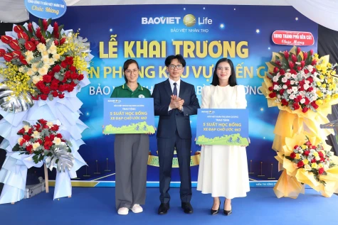 Bảo Việt Nhân thọ Bình Dương mở rộng mạng lưới, khai trương văn phòng khu vực Bến Cát