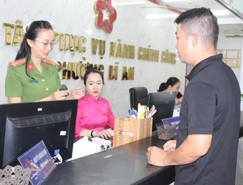 Phường Dĩ An sẵn sàng phục vụ nhân dân