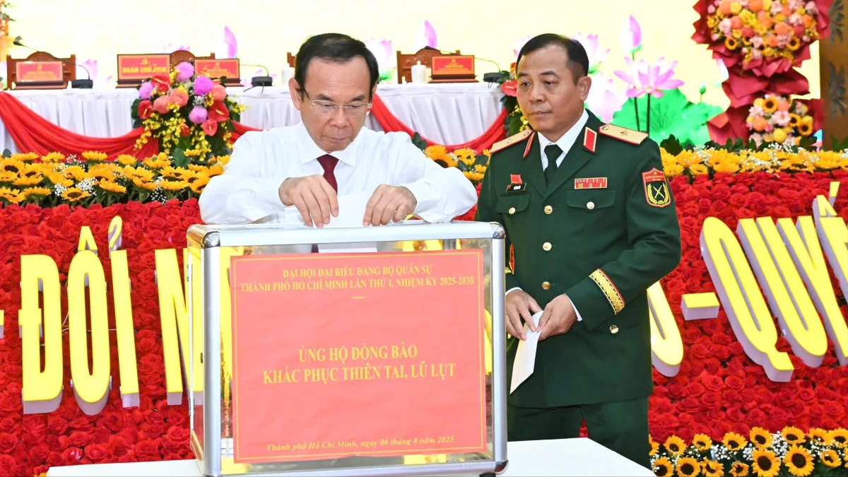 TPHCM phát động ủng hộ đồng bào bị thiệt hại do mưa lũ ở miền Bắc và Bắc Trung bộ