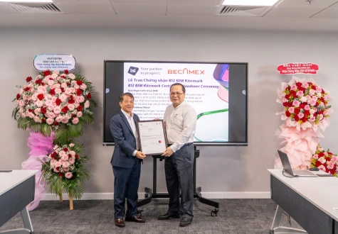 Tập đoàn Becamex: Chủ đầu tư đầu tiên đạt chứng nhận BSI Kitemark ISO 19650 tại Việt Nam